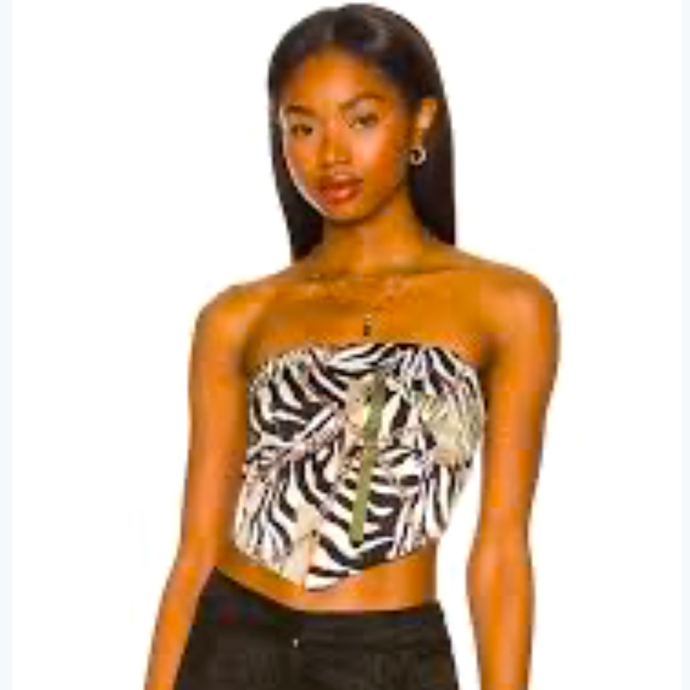 Superdown sophia bandana top